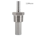 Miniatyrbilde 1 av 8: 1/2\" MPT Oksygensten 1/4' Barb Inline Karbonering Lufting Hjemmebrygg Sten (2 mikron)