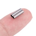 Miniatyrbillede 3 af 5: 100 stk 2 mm kobber dobbelt-ærme fiskesnøre ærmer til ledere (#6)