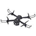 Pikkukuva 5 / 8: 2,4G H66 RC-drone taittuva RC-quadcopter-drone HD 4K WiFi 4-akselinen lentokone kaksoisakuilla aikuisille lapsille Kaksoislinssi