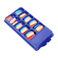 Miniatyrbillede 2 af 8: Pure Color Fuld Dækning Negletips Hjemmesalon Smuk Farverig Falsk Falsk Negle Manicure Tool05