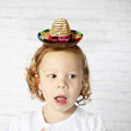 Miniatyrbilde 8 av 8: 3-pak Cinco De Mayo Fiesta Pannbånd Festdekorasjoner Non Woven og Halm Sombrero Party Hatter Photo Booth Rekvisitter for Barn Kjæledyr