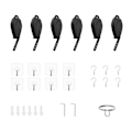 Miniatyrbilde 1 av 8: 6 stk VR-kabelhåndtering for Quest 2 for Rift S for Valve Index for HTC Vive for HP Reverb G2 for PSVR Link-kabel