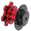 Miniatyrbild 6 av 8: Ratt Quick Release Hub Adapter Koppla bort Heightening Universal för bil