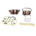 Miniatyrbild 1 av 8: RC Simulation Yellow Roof Bagage Net för Traxxas 1/18 TRX4M