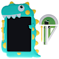 Miniatyrbilde 1 av 8: LCD-tegnetbrett Dinosaurieformet elektronisk doodleboard slettetavle for barn2#