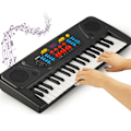 Miniatyrbild 3 av 8: 37-tangenter USB elektrisk pianotangentbord Digital instrumentleksak för barn med mikrofon