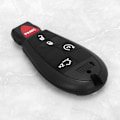 Miniatyrbilde 4 av 8: Bilnøkkel med 4 knapper 433MHZ M3N5WY783X Passer for Jeep 2008-2012