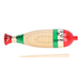 Miniatyrbild 7 av 8: Trä Guiro slaginstrument Fiskformad Early Education Tool Present för barn