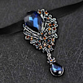 Pikkukuva 3 / 5: Luksusinen Rhinestone Bolo-solmio miehille - Elegantti korealainen tyyli häihin ja liiketapahtumiin