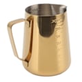 Miniatyrbilde 4 av 8: Melkeskummer Dual Scale 304 Rustfritt Stål Melkeskummer Kopp Kaffe Dampkanne For Latte Art 900ML Gull