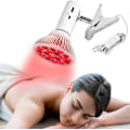 Miniatyrbillede 4 af 8: 18W LED Lys Varmelampe Rød Infrarød Varmelampe til Ansigt Krops Massager Relief Sundhedspleje