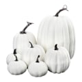 Pikkukuva 1 / 8: 7 kpl Simulaatiopumpun malli keinotekoinen pumppu koristelu Koti pöytä koristelu Thanksgiving ja Halloween