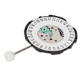 Miniatyrbild 7 av 8: SL28 Watch Movement Quartz Delicate Stability Watch Reparation Movement för urmakare Datum vid 6