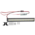Pikkukuva 7 / 8: 32 LED-lamppallot RC-auton kattovalaisin RC Crawler Universal LED Light Bar Tarvikkeet Pituus 100mm