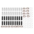 Miniatyrbillede 1 af 8: 20 stk 3 mm diodelampeholder Konkav messing lysende montering Industrielle kontroldele F3