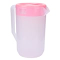 Miniatyrbillede 4 af 8: 4.000 ml, stor kapacitet, giftfri plastik koldvandsflaske (transparent rosa låg)