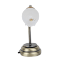 Miniatyrbillede 1 af 8: 1:12 Dukkehuss Miniatyr Blomformet Bordlampe LED-bordlampe Møbelmodel Legetøj Blomformet Lampskærm