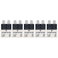 Miniatyrbillede 4 af 8: E37 Auto T1 Reset Sikringsautomat UL Grade 94V0 Termoplastisk ATC ATO Sikringsautomater 25A 5 Pak