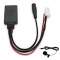 Miniatyrbillede 2 af 8: Bluetooth Audio AUX-indgangsadapter Mikrofon Håndfri Ledninger Passer til Suzuki Swift/Vitra/Jimni