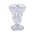 Miniatyrbillede 2 af 6: 6 stk Glaskop Kreativ Unik Blomst Sundae Glaskop Multifunktionelle Transparente Dessertkopper