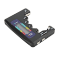 Miniatyrbild 2 av 8: Digital batterikapacitetsmätare Testare Universal D C N AAA AA 9V 1,5V Button Cell Analyzer Svart