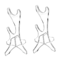Miniatyrbild 6 av 8: 2st Sword Stand Akryl Stabil Lätt att installera Unikt multifunktionellt displayställ för Wand Hem Vardagsrum Transparent