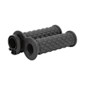 Miniatyrbilde 4 av 8: 1 par 22 mm gasspaker Universal Komfortabelt grep Passer for scooter GY6 50cc 80cc 125c 150cc Svart