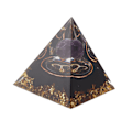 Miniatyrbild 6 av 8: 5 cm Orgonitpyramid för positiv energiläkning Kristallpyramidmeditation Orgonitpyramider Chakra Zodiac Energy Generator Aries