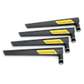 Miniatyrbillede 3 af 8: 4 stk Router Antenne til RTAX88U AX6000 2.4G/5G DualBand 10dB SMA Netværkskort Antenne