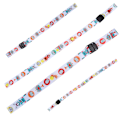Miniatyrbillede 1 af 8: 2,5 cm Sutteflaskeholder Justerbar Remholder Barnevogn Legetøj Sippy Leash Tether (Robot)