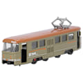 Miniatyrbillede 1 af 8: Børne Legering Trolley Bus Legetøj Kid Simulering Træk Tilbage Bus Model Dekoration Fødselsdagspresente Grøn