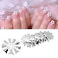 Miniatyrbillede 7 af 8: 6 stk Nail Art Kantklipper Negleforms Clipper Styling Negleskabeloner Værktøj