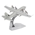 Miniatyrbillede 5 af 8: Flyveplansmodel i skala 1:200 Metal Legering Flyveplansmodel Legetøj til samling Kontor