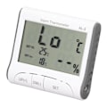 Miniatyrbild 5 av 8: Digital termometer Hygrometer ℃/℉ Hög låg temperatur automatiskt larm Digital lagringsfunktionsmätare med LCD-skärm