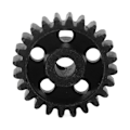 Miniatyrbilde 7 av 8: 24T RC Pinjonggir 5 mm Åpning Stål Rustbestandig Slitesterk RC Bil Motor Gir for Arrma 1/7 1/8 RC Biler