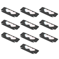 Miniatyrbilde 7 av 8: 10 stk løsvippeemballasjeboks Tomme vippeetuiholder Papirlagringboks ContainerD26
