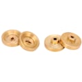 Miniatyrbilde 5 av 8: 4 stk Messing Hjulnav Motvekt Kombinator 1/24 Simulering RC Bildeler for Axial SCX24 90081