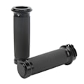 Miniatyrbilde 7 av 8: 1 par 25 mm motorsykkelstyre svart Komfortabelt grep Anodisert universal rustfritt for motorsykkelsykler