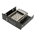 Miniatyrbild 8 av 8: 2,5 tum internt hårddiskhölje Dual Bay SATA II-gränssnitt 7 mm till 9,5 mm hårddisk tjocklek Hårddisk mobil rackbur