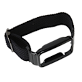 Miniatyrbild 8 av 8: Flätad Loop Strap för Mi Band 7 Pro Justerbar Elastisk Nylon Loop Armband med Skyddsram Svart Bandfodral