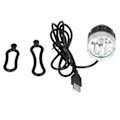 Miniatyrbilde 1 av 8: Sykkellykt LED Sykkelforlykt Superlys USB-strømforsyning for sykling