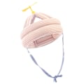 Miniatyrbilde 1 av 8: Babyskyddshette forhindrer fall Myk, justerbar hodebeskyttelseshette for småbarn for krypende turer Bambus Dragonfly Beige