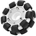 Pikkukuva 4 / 8: 100 mm kaksoisalumini pyörivä ohjauspyörä 30 kg alustarobottipakkaukselle 14054
