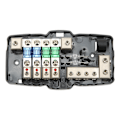 Miniatyrbillede 5 af 8: Fused Power Distribution Block 4-vejs Fordeling Passer til Biler Campingvogne Lastbiler Trailer UTV-både