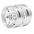 Pikkukuva 8 / 8: RC-perävaunun etu- ja takapyörän vanteet navalla 7 säteellä Tamiya 1/14 traktorikuorma-autolle etupyörän vanteet