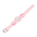 Miniatyrbild 4 av 8: Barnklocka 3D tecknat mönster Vattentät söt, klar nummerskala Armbandsur för småbarn för 3 till 8 år Flickor Pojkar Rosa