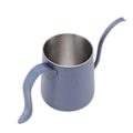 Miniatyrbild 5 av 8: Kaffekokare 304 rostfritt stål förtjockad tunn lång pip 250ml hälla över kaffekokare för hem mörkblå