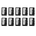 Miniatyrbilde 8 av 8: 10 stk Bærbare Biljardkø Spissformer Corrector Supply Tilbehør Blyantspisser Shapeblack