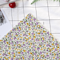 Miniatyrbillede 8 af 8: 7 stk 25*25 cm Bomuldsstof DIY Assorterede Kvadrater Forudskårne Sengelinned Sæt Kvarterer Bundt Lilla Prik