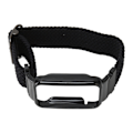 Miniatyrbild 6 av 8: Flätad Loop Strap för Mi Band 7 Pro Justerbar Elastisk Nylon Loop Armband med Skyddsram Svart Bandfodral